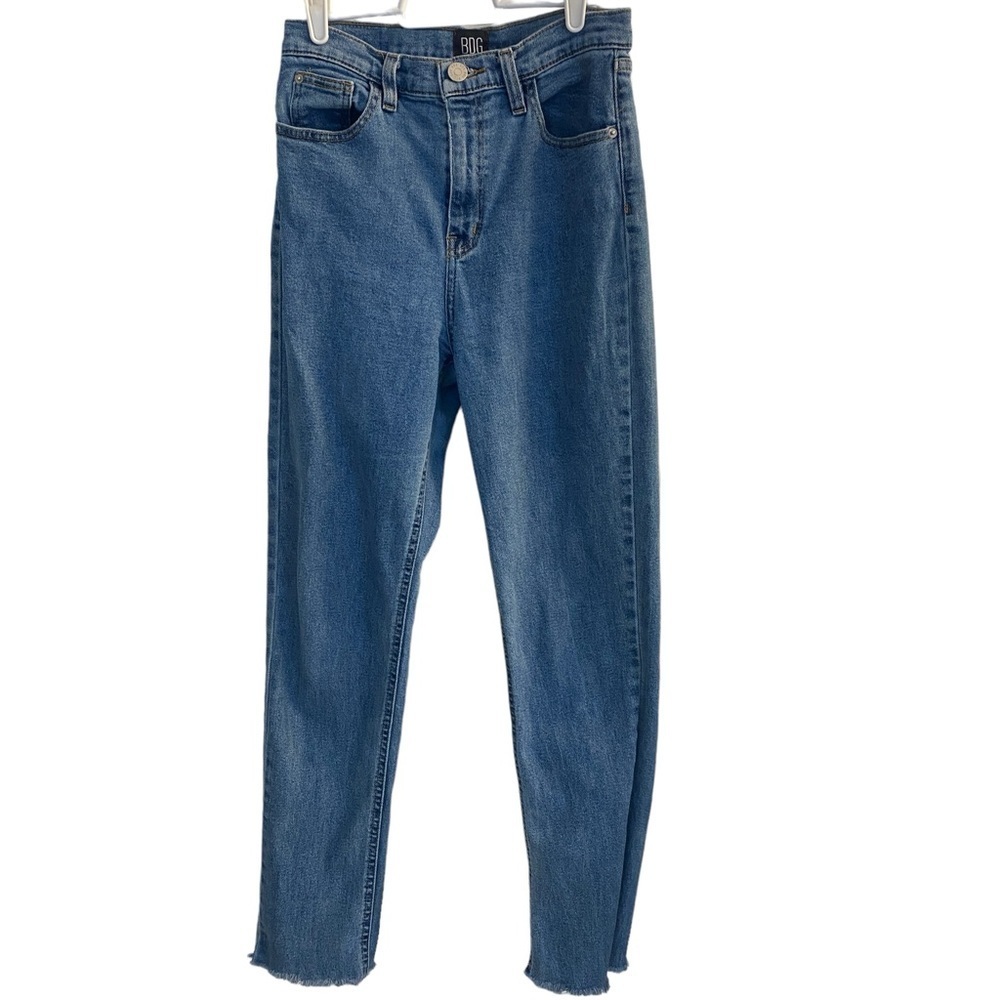 BDG Girlfriend High Rise‎ Denim Straight Leg Jeans Sz 27